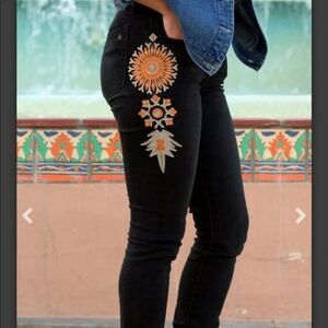 Miss Me Vintage "Charlotte" Skinny Jeans Size 29